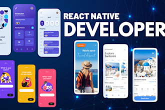be your expert react native developer for mobile apps