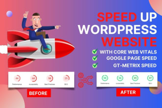 permanently speed up wordpress website using wordpress speed optimiation method