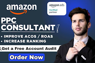 be your amazon PPC expert for setup and management