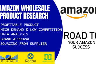 do amazon wholesale product research with brand approval