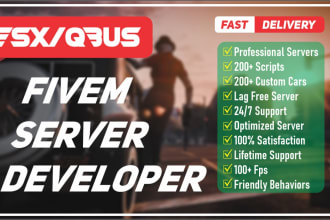 create and optimise your fivem rp server