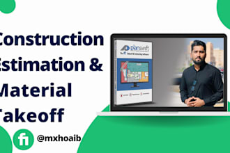 provide estimation and material takeoff services