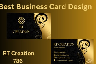 provide professional and unique business card design services