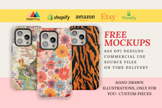 design premium trendy aesthetic phone cases pattern for pod