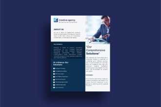 executive summary flyer design