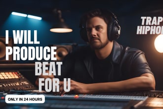 make custom beats for ur project high quality sounds and mix