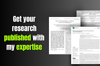 assist to publish your scientific articles in peer reviewed indexed journals