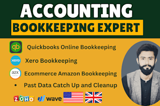 do quickbooks online bookkeeping with setup, clean up, reconciliation, payroll