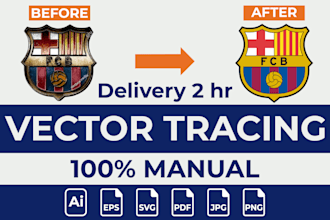 vector tracing, convert image to vector file, vector logo, vectorize image