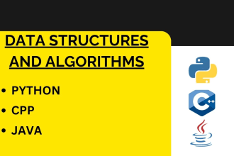 do your data structure and algorithm tasks