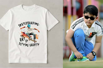 create a vintage bootleg rap t shirt design or 90s style graphic tee
