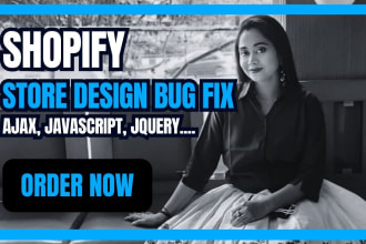 shopify custom coding shopify bug fix and custom theme shopify developer
