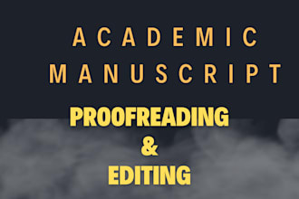 edit and proofread your article and essay