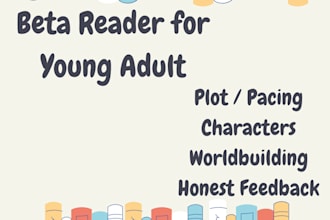 beta read young adult fiction and provide honest feedback
