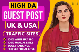 publish article on high da UK and USA guest post backlink