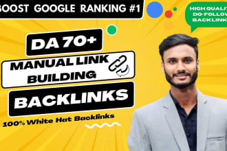 skyrocket ranking with dofollow high da authority link building seo backlinks