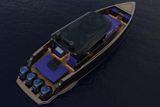 make ship,yacht,boat,hull models and render for you