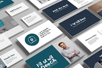 create a captivating pitch deck