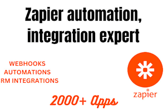 be your zapier expert, automation integration expert