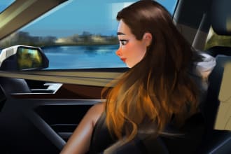 do digital art based on your photo inspiration