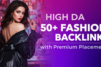 do high da fashion guest post with top fashion backlinks