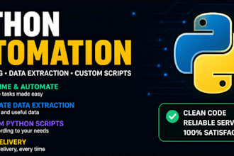 create python automation scripts for your business tasks
