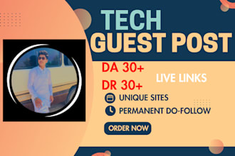 do high da tech guest post with dofollow backlinks