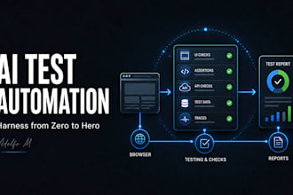 build an ai testing harness for unit integration and e2e coverage