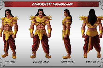 do a character sheet for you