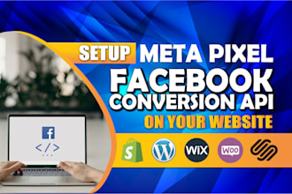 setup meta pixel and facebook conversion api to your website