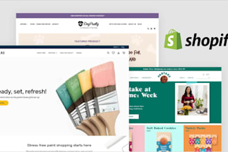 create a shopify website