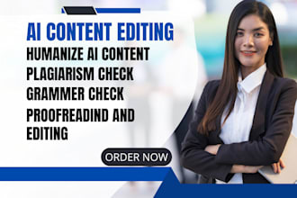 edit rewrite and humanize ai chatgpt articles and blogs