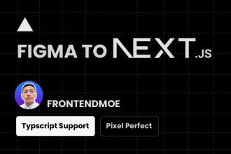 do figma to next js with typescript and tailwind css