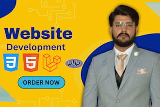develop and fix PHP laravel website as PHP laravel developer, PHP web developer