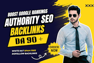 do high da 90 dofollow SEO backlinks for google ranking white hat link building