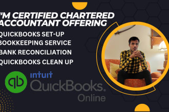 setup, catch up and do your bookkeeping in quickbooks online
