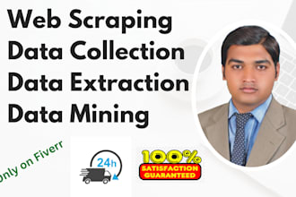 web scraping,data collection, extraction and data mining