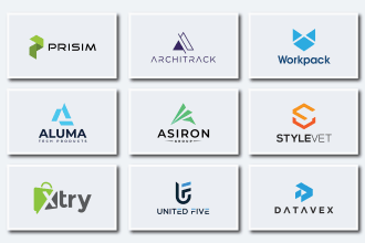 design flat, simple, perfect and timeless logo design