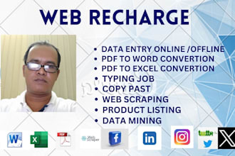 do copy pest data scraping data convertion job