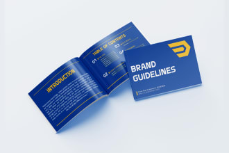 design lettermark and flawless logo with a free brandbook