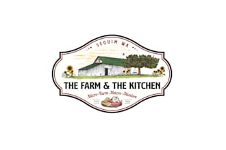 design agro dairy farm pet animal agricultural logo