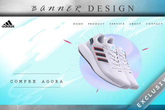 creating web banners, hero images, and store banners for etsy and shopify