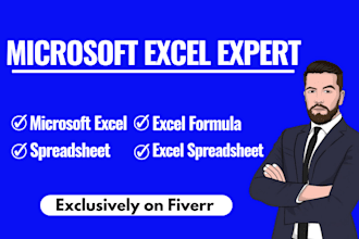 be your microsoft excel, google sheets, vba and excel formula specialist