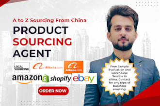 be your product sourcing agent and supplier sourcing from china and alibaba