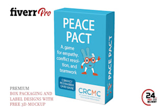 do packaging box design, product box design, mailer box design for your product