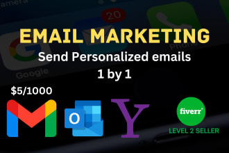 do email marketing personlaized emails b2b cold outreach