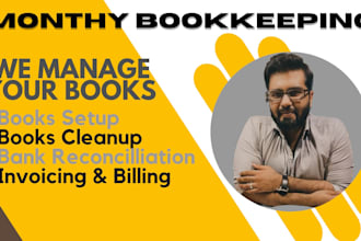 do monthly bookkeeping on quickbooks online and xero