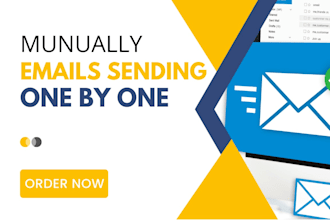 send e mails one by one perfect virtual assistance for you