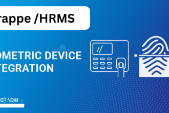 frappe HR, payroll ,biometric integration and attendance management