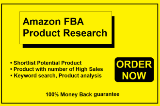 do an amazon fba product research